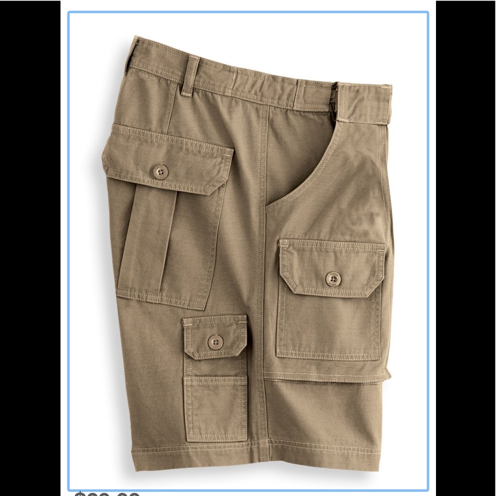 Adjust a band cargo shorts Size 30 Buckskin NWT